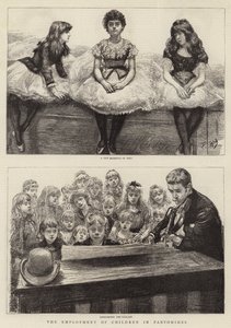 O emprego de crianças em pantomimas